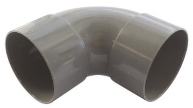 Coude PVC 87°30 double femelle ø80