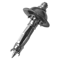 CHEVILLE AUTOPERFOREUSE A EXPANSION AVEC PATTE A VIS ET ROSACE D.9MM