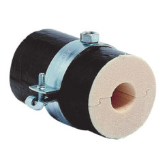 COLLIER ACIER ZINGUE AVEC COQUILLE M10/M12 168,3mm