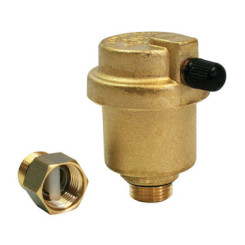 PURGEUR D'AIR AUTOMATIQUE 12/17 AVEC VALVE - SOMATHERM