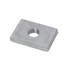 PLATINE ECROU ACIER ELECTROZINGUE