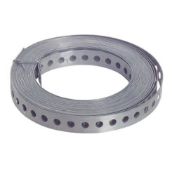 BANDE ACIER PERFOREE 12 mm - 10 mètres