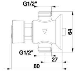 Robinet PRESTO 12 pour urinoir
