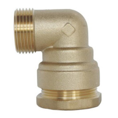 Coude laiton mâle SUMO PE ø32-26/34