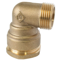 COUDE LAITON MALE POUR TUBE PE Ø40-33/42 - PRONORM