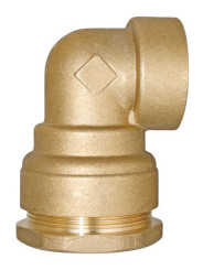 Coude laiton femelle SUMO PE ø63-50/60