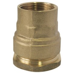 RACCORD LAITON DROIT FEMELLE POUR TUBE PE Ø40-33/42 - PRONORM