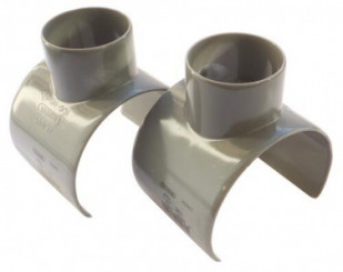 Selle de branchement PVC ø100-40 