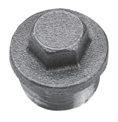 Bouchon laiton nickelé mâle 20/27 - 292