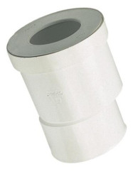 Pipe WC droite excentrée ø100