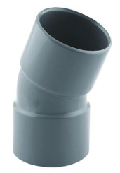 COUDE PVC A 20° POUR EVACUATION DOUBLE FEMELLE 32