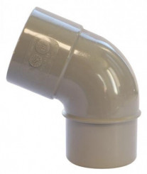 Coude PVC 67.30° mâle femelle ø40