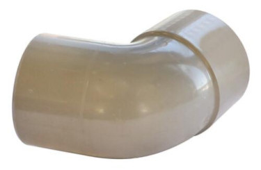 Coude PVC 67.30° mâle femelle ø80