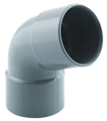 COUDE PVC A 67.30° POUR EVACUATION DOUBLE FEMELLE 32