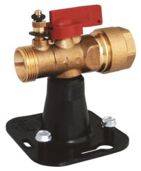 Robinet à condamnation automatique mâle 33/42 - PE ø32