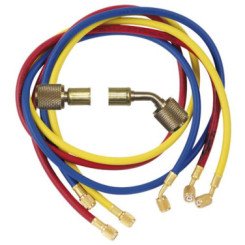 ENSEMBLE TUYAUX FLEXIBLES BLEU-ROUGE-JAUNE