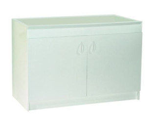 Meuble sous évier 120cm 2 portes