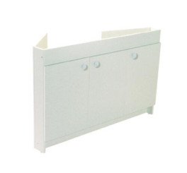 Meuble sous évier standard Décliq 120cm 2 portes