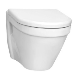 CUVETTE SUSPENDUE CARENEE AVEC ABATTANT