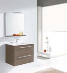 Miroir bandeau cérusé DUBAI