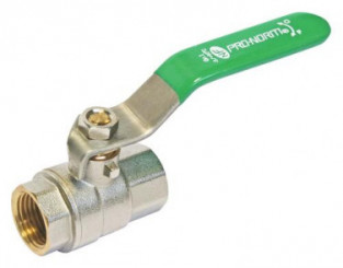Vanne à sphère double femelle NF 40/49 - Manette plate - PRONORM