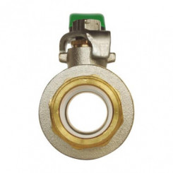 Vanne à sphère double femelle NF 40/49 - Manette plate - PRONORM