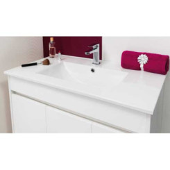Meuble à suspendre 60cm lumpur miroir suspendu