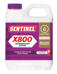DESEMBOUANT RAPIDE X800 SENTINEL