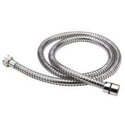 Flexible double agrafage métal chromé 1,20m