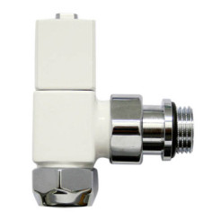 ROBINET MANUEL EQUERRE PRESTIGE BLANC