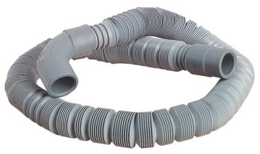 Flexible de vidange extensible embouts droit et coudé