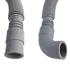Flexible de vidange extensible embouts droit et coudé