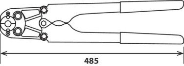 Pince à sertissage radial H