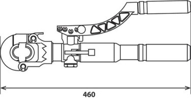 Pince à sertir hydraulique H