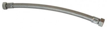 Flexible sanitaire 2 écrous tournants femelle 20/27 - Longueur 500mm DN13