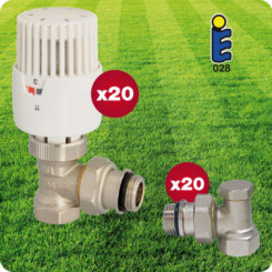 PACK ROBINETS DE RADIATEUR