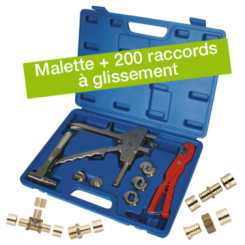 LOT 200 RACCORDS GLISSEMENT + MALETTE P.E.R
