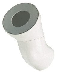 PIPE ORIENTABLE PLASTIQUE AVEC JOINT A LEVRE Ø 100