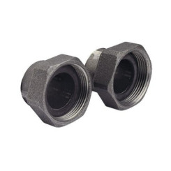 JEU DE 2 RACCORDS UNION FEMELLE POUR CIRCULATEUR SANITAIRE F20/27-ECROU33/42 - WILO