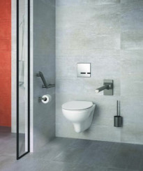 Barre de maintien rabattable Be-Line anthracite - DELABIE