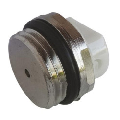 Purgeur d'air orientable laiton nickelé
