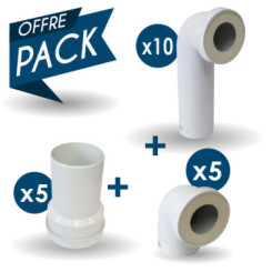 PACK PIPES DE RACCORDEMENT CUVETTE