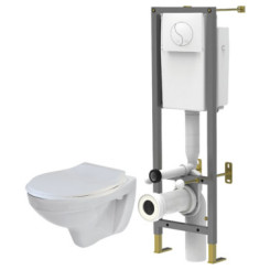 PACK WC SUSPENDU MURAL 3/6 LITRES - ROLF