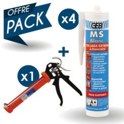 PACK MASTIC COLLE A PRISE RAPIDE