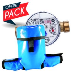 PACK COMPTEUR D'EAU AVEC HOUSSE DE PROTECTION