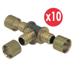 POCHE DE 10 TES EGAUX A GLISSEMENT PER 16