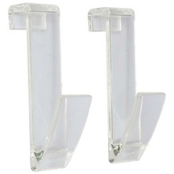 LOT DE 2 CROCHETS POUR TUBES PLATS