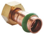 Raccord écrou tournant cuivre à sertir EAU ø14-15/21