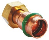 Raccord écrou tournant cuivre à sertir EAU ø16-15/21