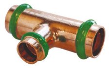 Té réduit cuivre à sertir EAU ø16-14-16